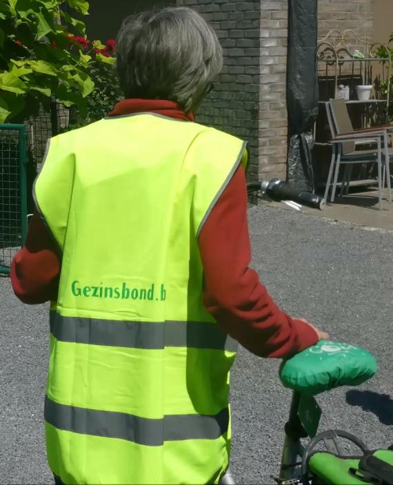 Zorg ervoor dat je gezien wordt in het verkeer Fluohesje